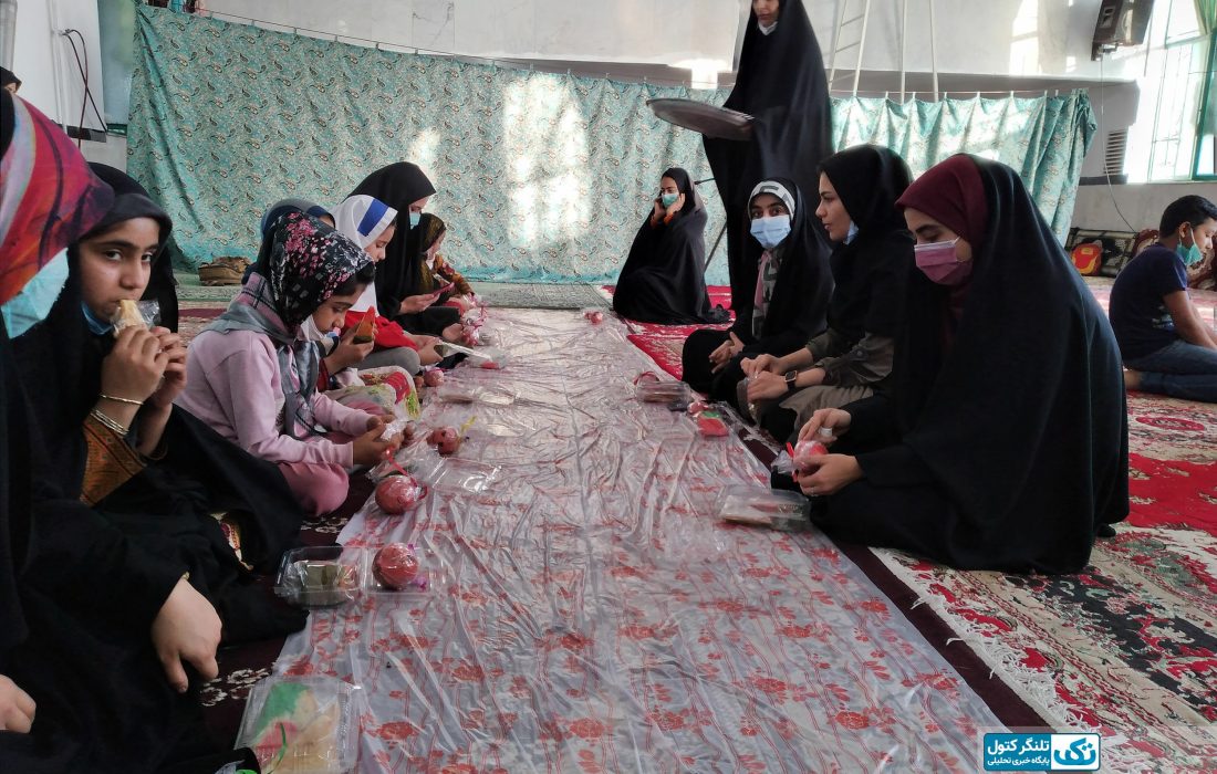 گزارش تصویری از ویژه برنامه یلدای جهادی در روستای اسلام آباد فندرسک