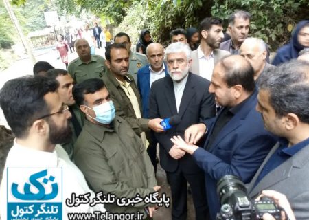 حضور معاون رئیس جمهور و رئیس سازمان محیط زیست در علی آباد کتول