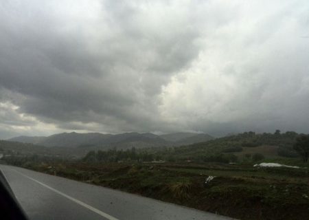رگبار و رعدوبرق در مناطق کوهستانی گلستان/ابرناکی آسمان ادامه دارد