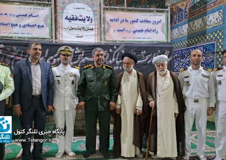 حضور باصلابت افسر علی آبادی در ماموریت بزرگ نیروی دریایی
