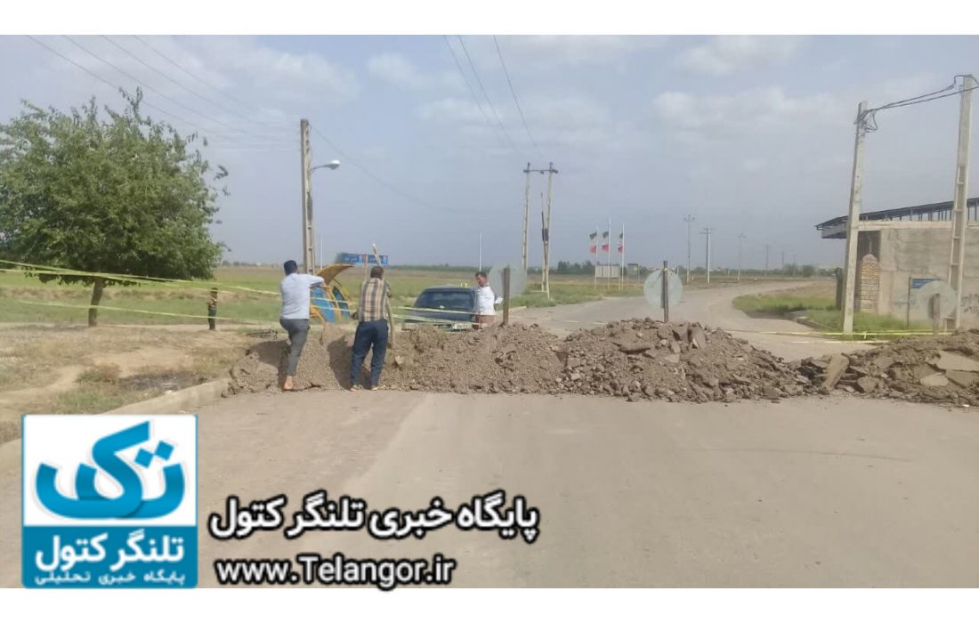 تعریض جاده اشوربای شهرستان علی آباد کتول/ترکمن صحرا