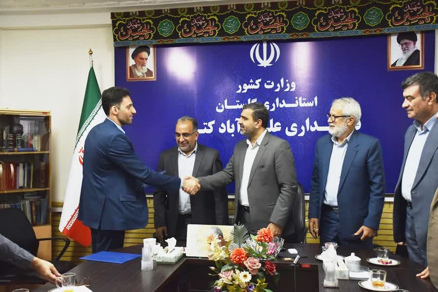 مراسم تودیع و معارفه رئیس اداره تعزیرات حکومتی شهرستان علی آبادکتول