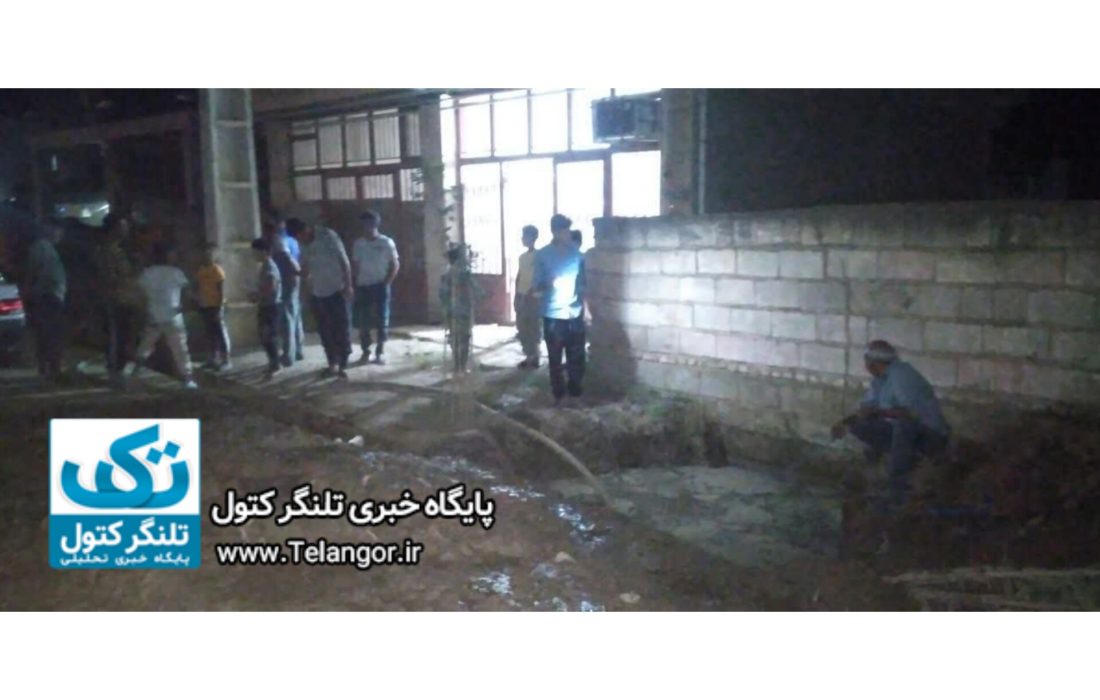 عدم توجه مسئولین به شکستگی لوله اب شرب