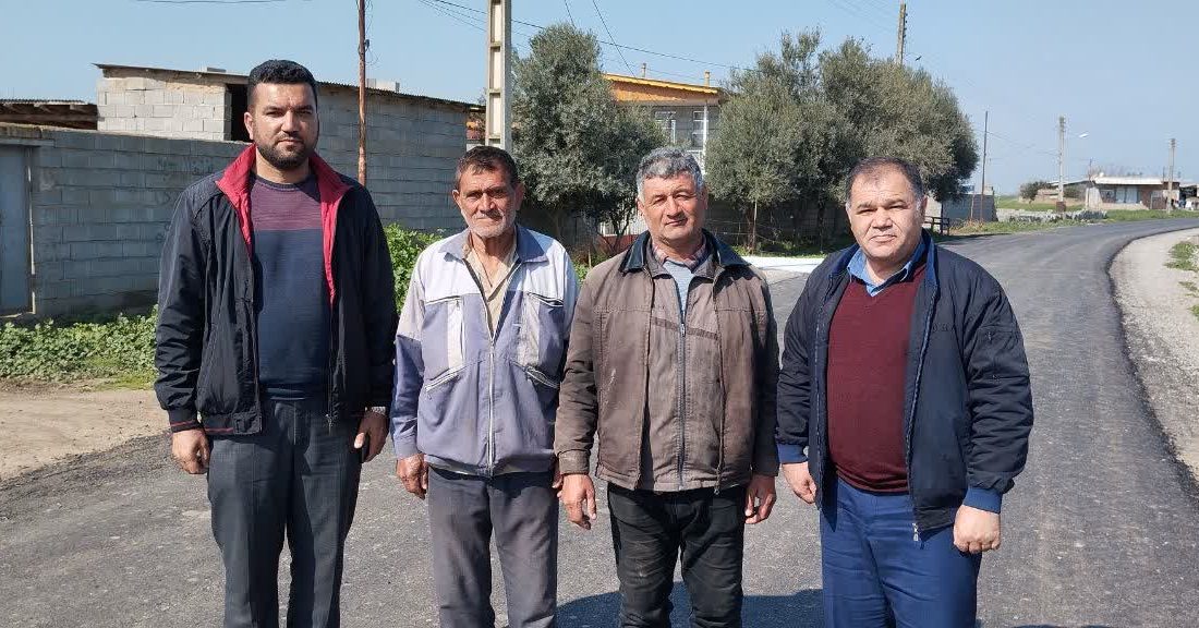 جاده اشوربای اوچ تپه آق قلا به بهره برداری رسید