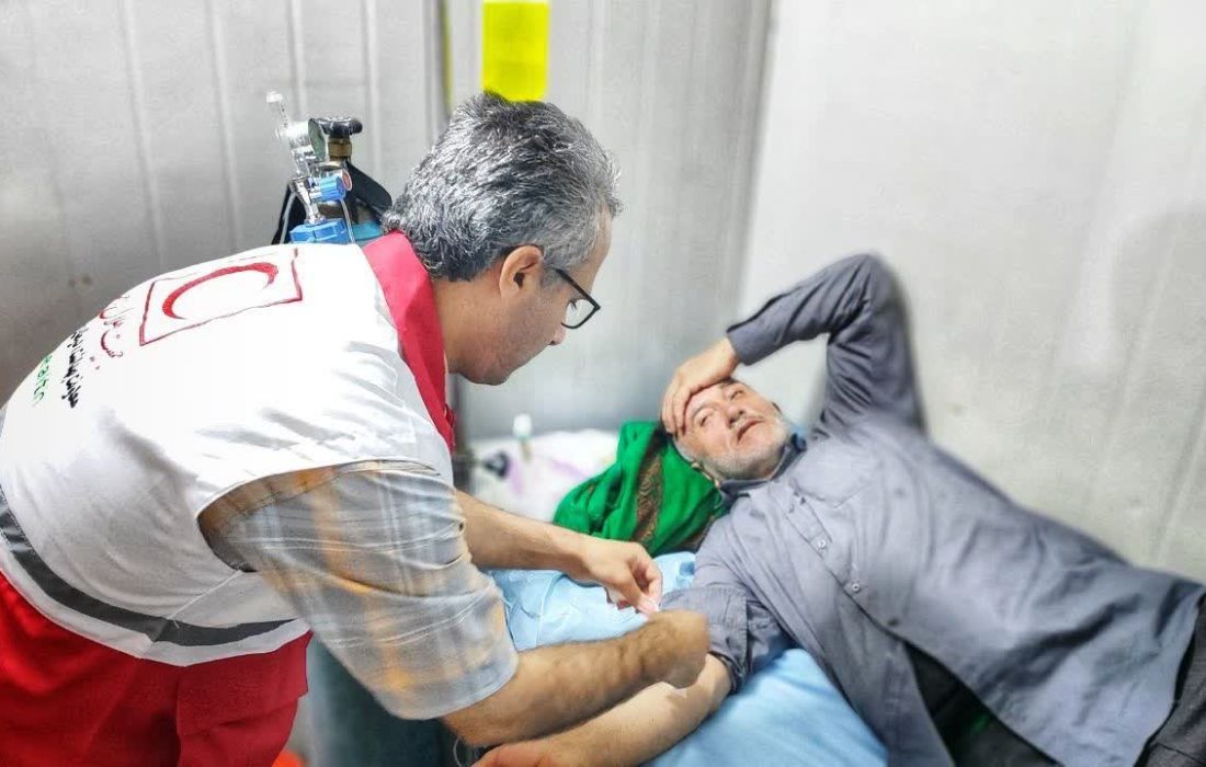 خدمات هلال‌احمر گلستان به بیش از ۱۴ هزار نفر در ایام اربعین