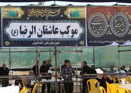 زائران امام رضا علیه السلام در مسیر عشق و ارادت