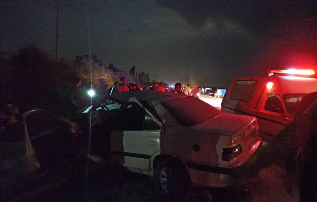 تصادف دو خودرو در جاده کردکوی به گرگان با ۷ مصدوم