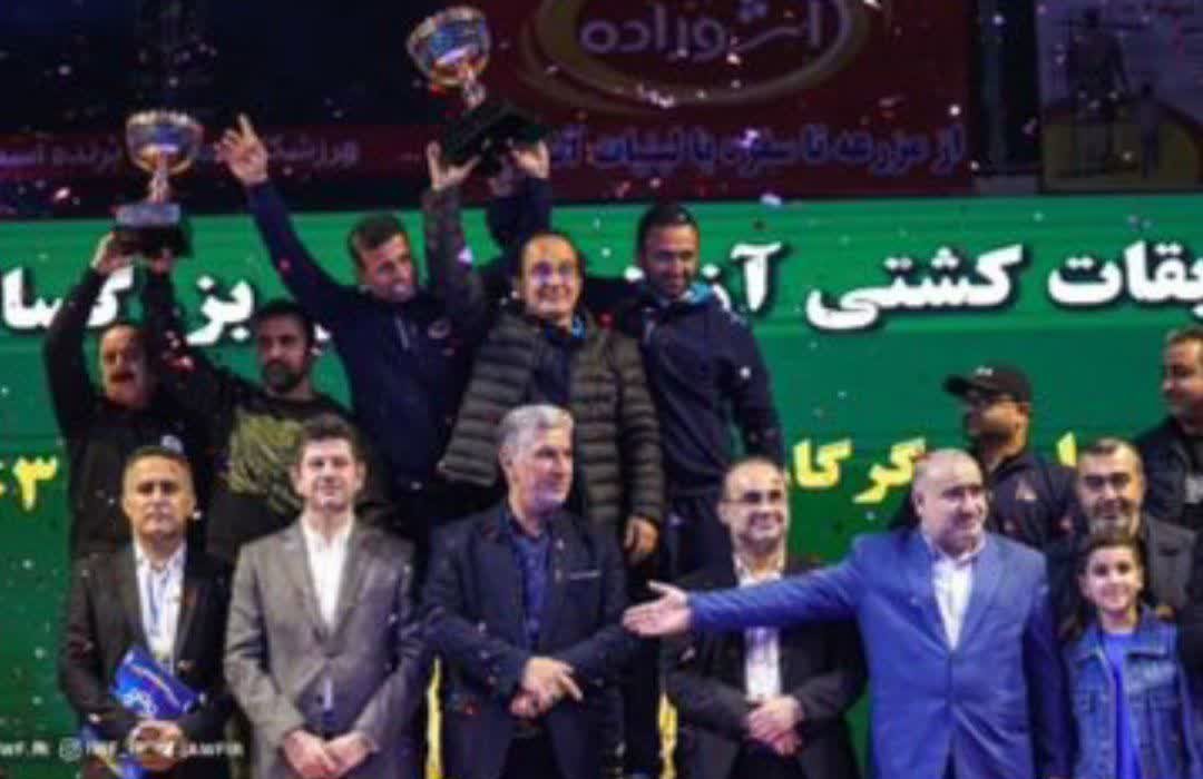 مازندران قهرمان کشتی کشور شد