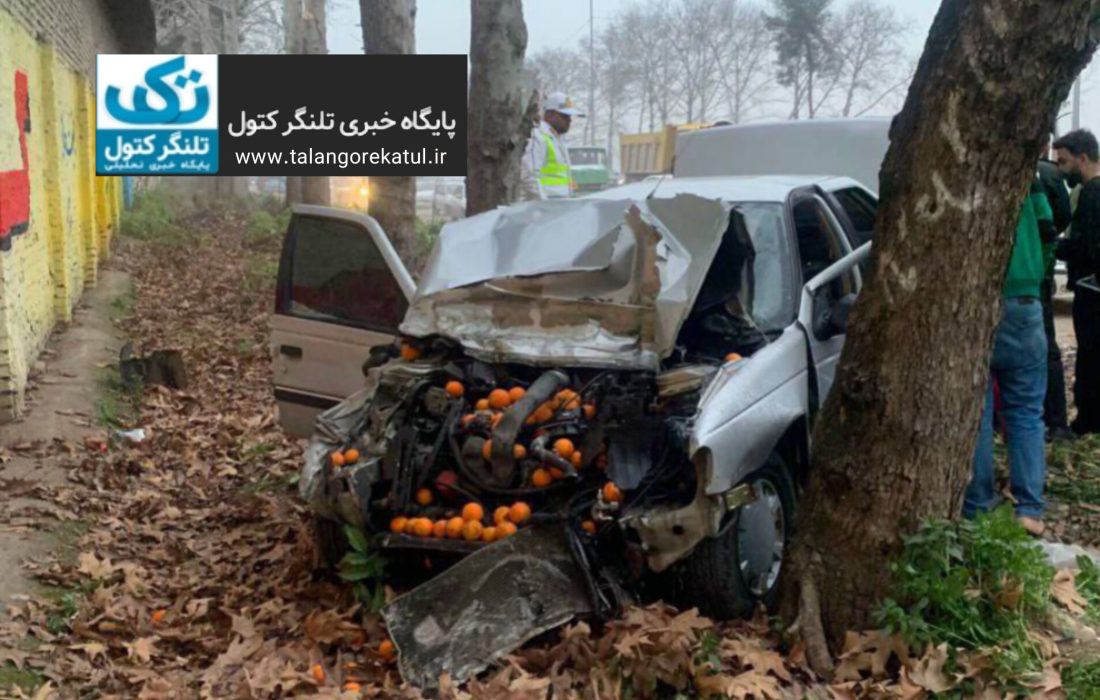 عملیات نجات فنی هلالاحمر در تصادف روستای حیدرآباد کردکوی