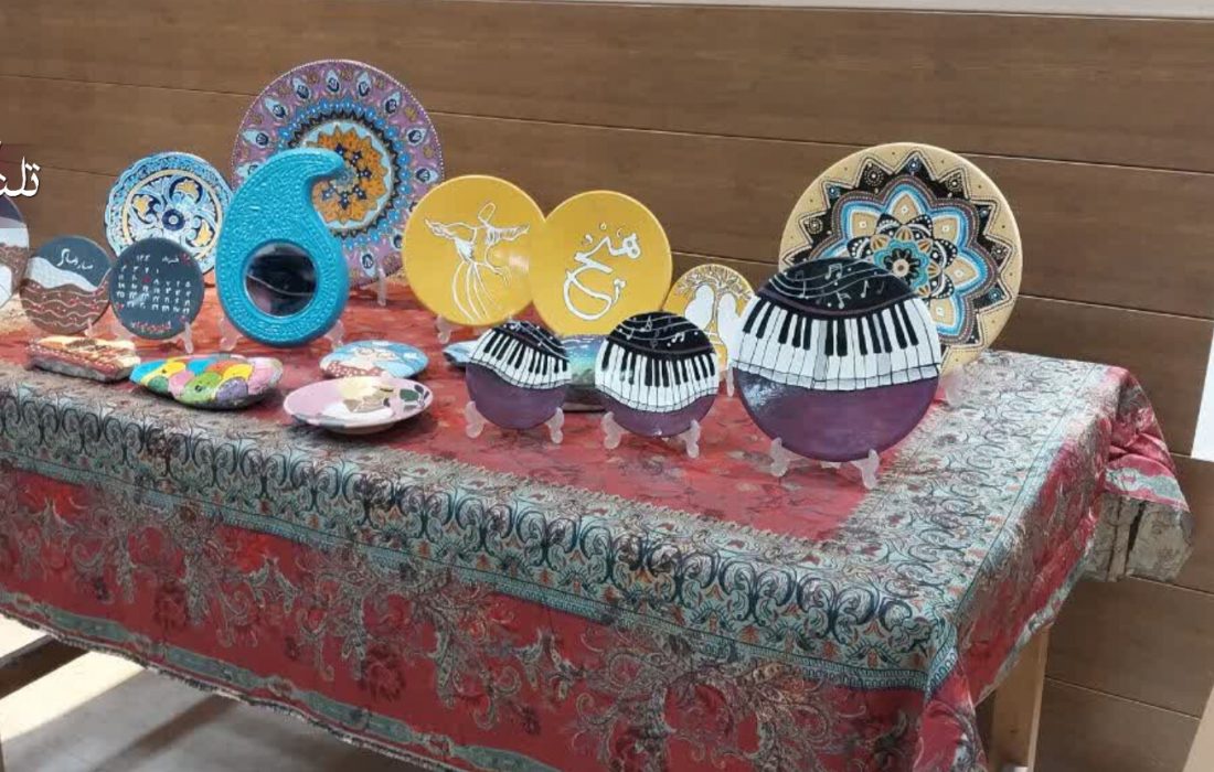 از سفال تا رنگ و روغن؛ وقتی هنر جوانان علیآباد کتول جان میگیرد