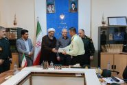 آیین تکریم و معارفه فرمانده انتظامی شهرستان قشم برگزار شد